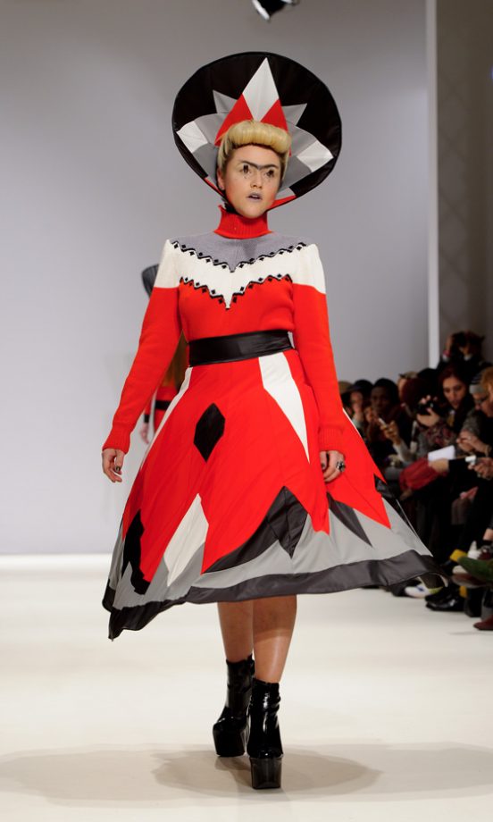 Jaime Winstone Hit The Catwalk At The Pam Hogg Fashion Show AW12