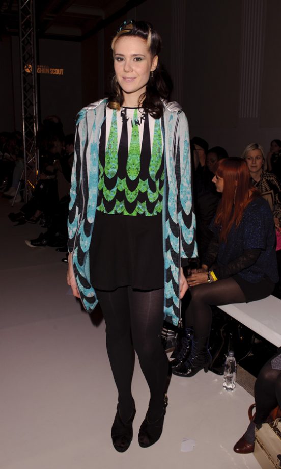 Kate Nash At The Pam Hogg Fashion Show AW12