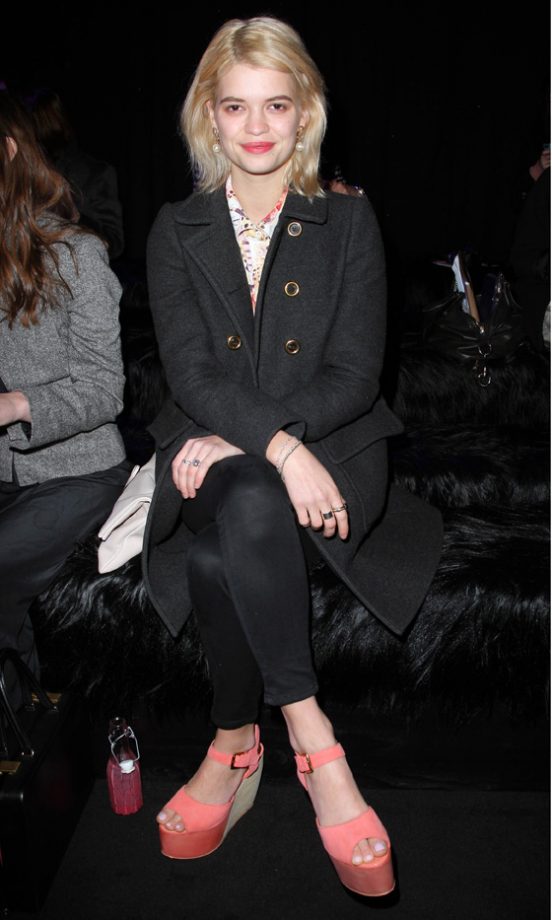 Pixie Geldof At The Mulberry Fashion Show AW12