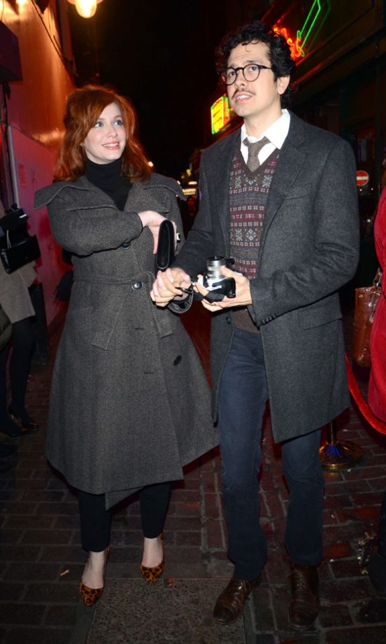 Christina Hendricks And Husband Geoffrey Arend At The Vivienne Westwood After Show Party AW12