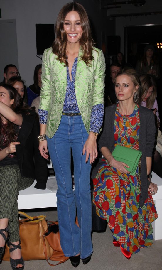 Olivia Palermo Looked Her Usual Stylish Self At The Jonathan Saunders Fahsion Show SS12