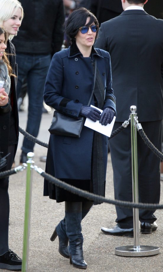 Sharleen Spiteri At The Burberry Prorsum Fashion Show AW12