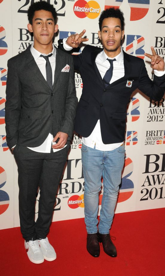 Rizzle Kicks At The The Brit Awards 2012