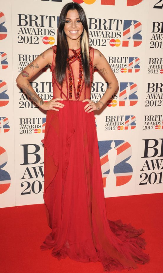 Christina Perri At The Brit Awards 2012