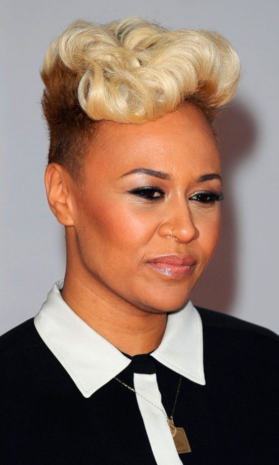 Emeli Sande Won The Award For Most Daring Hairstyle At The Brit Awards 2012