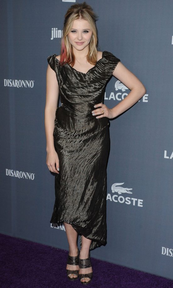Chloë Moretz In Vivienne Westwood At The Costume Designers Guild Awards 2012