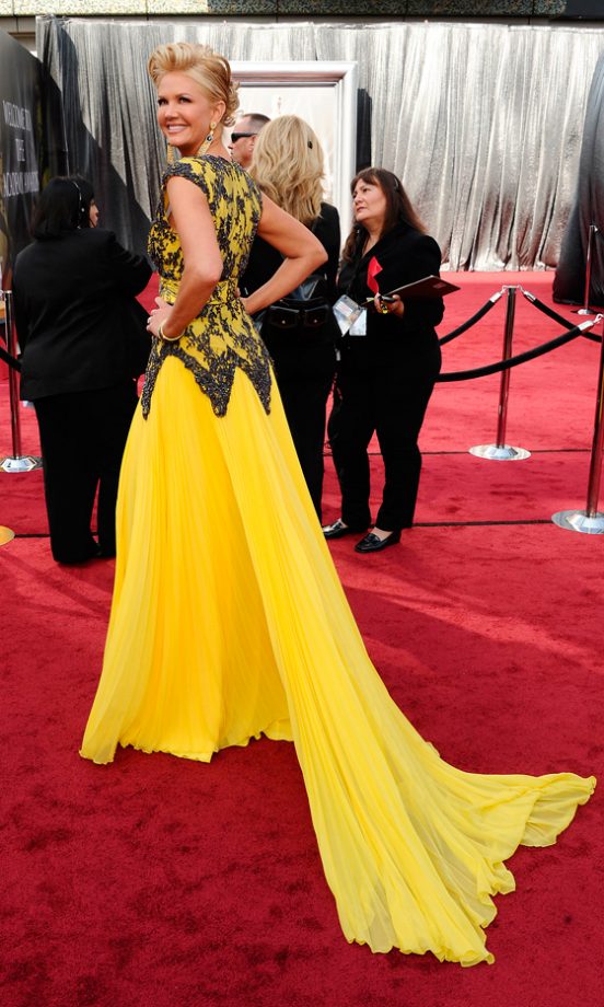 Nancy O'Dell At The Oscars 2012