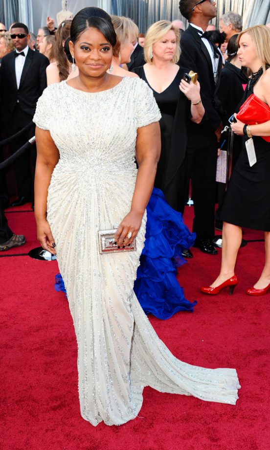Octavia Spencer At The Oscars 2012