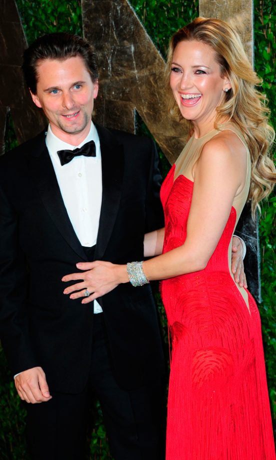 Kate Bosworth And Matt Bellamy At The Vanity Fair Oscar After-Party 2012