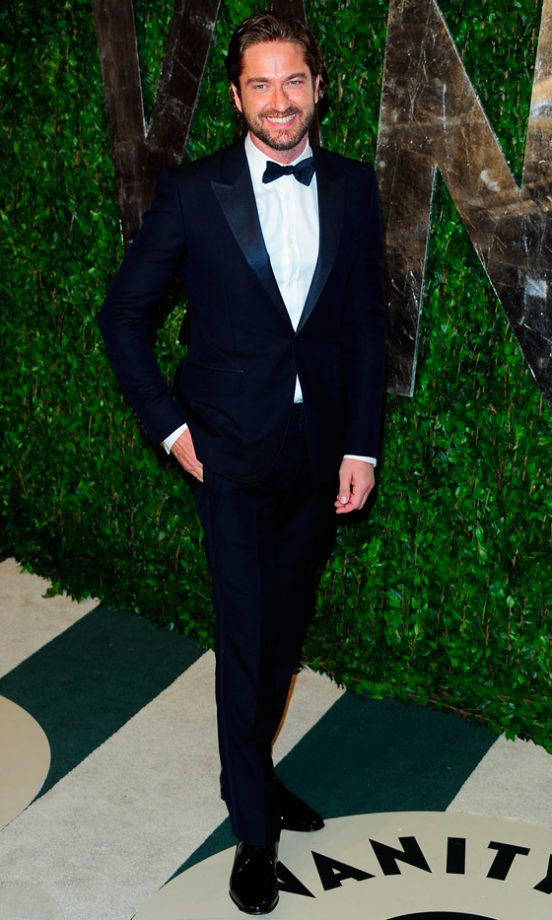 Gerard Butler At The Vanity Fair Oscar After-Party 2012