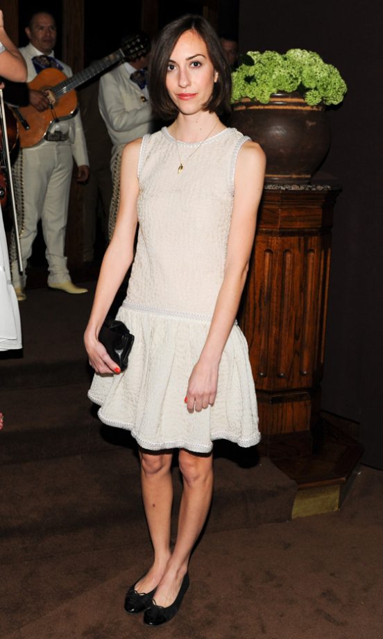Gia Coppola At The Chanel Pre-Oscar Party 2012