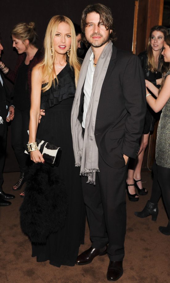 Rachel Zoe And Rodger Berman At The Chanel Pre-Oscar Party 2012
