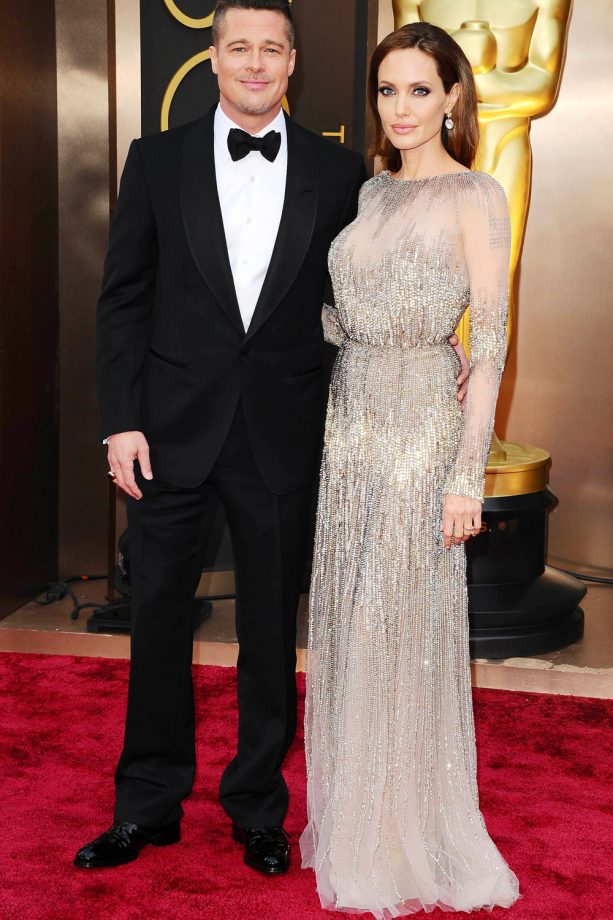Brad Pitt And Angelina Jolie At The Oscars, 2014