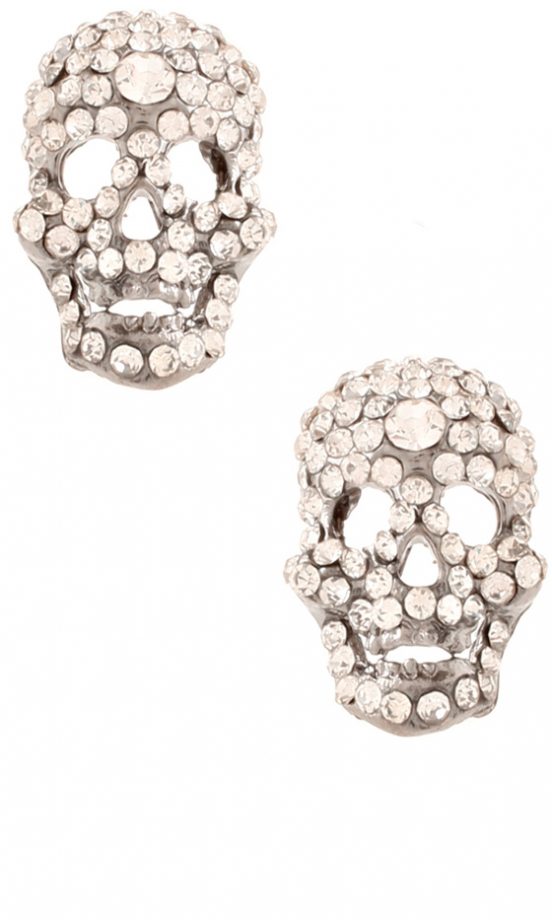 Missguided SS12 Skull Earrings