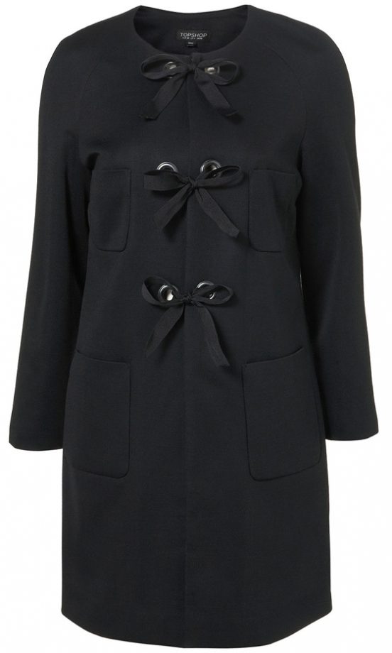Topshop Patch Pocket Swing Coat, £80