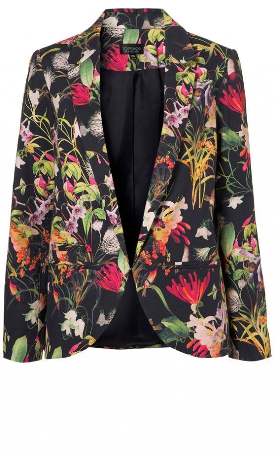 Topshop Floral Blazer, £65