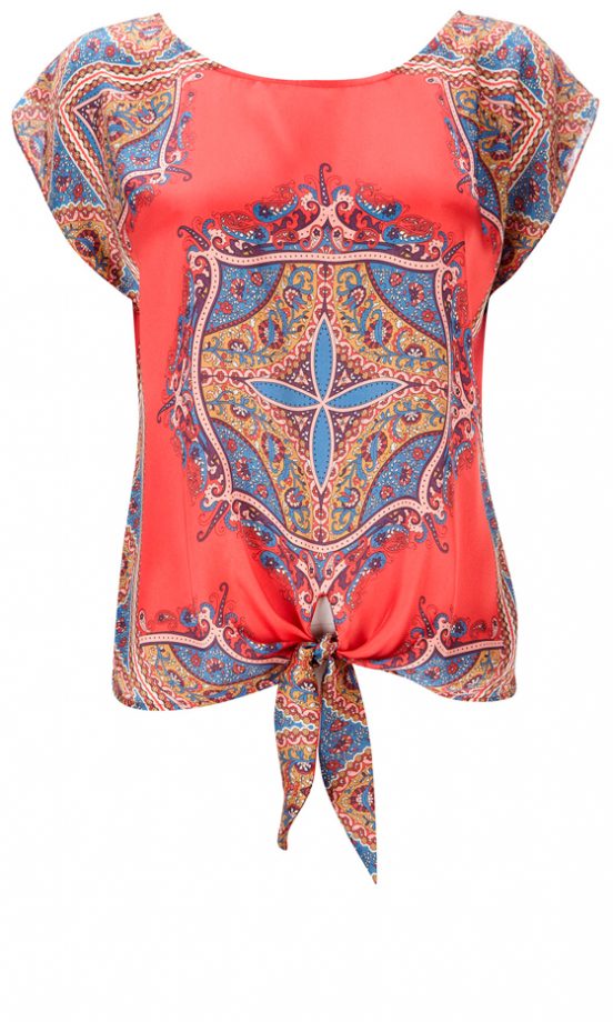 Wallis Scarf Print Shirt, £33