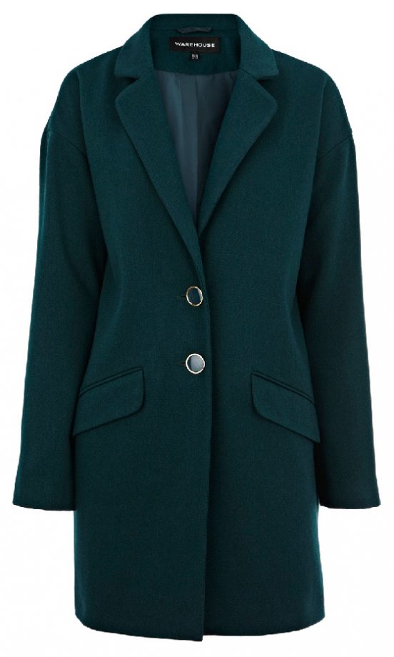 Warehouse Slouchy Boyfriend Coat, £90