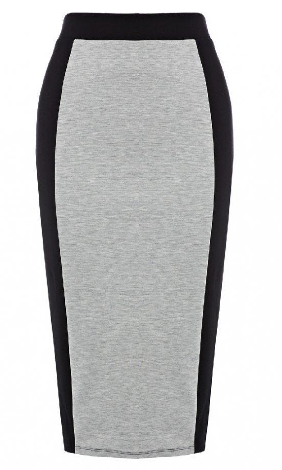 Warehouse Colour Block Skirt, £28