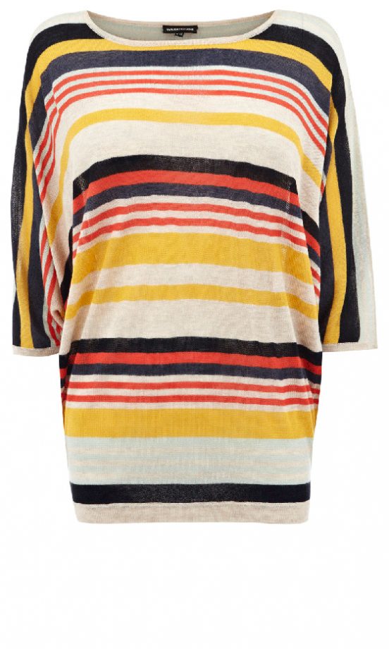 Warehouse Kimono Stripe Top, £40