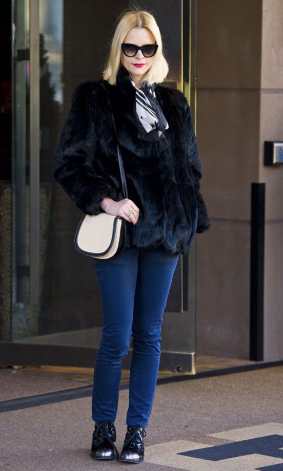 Jaime King Gave Us Weekend Wardrobe Inspiration In New York, 2012
