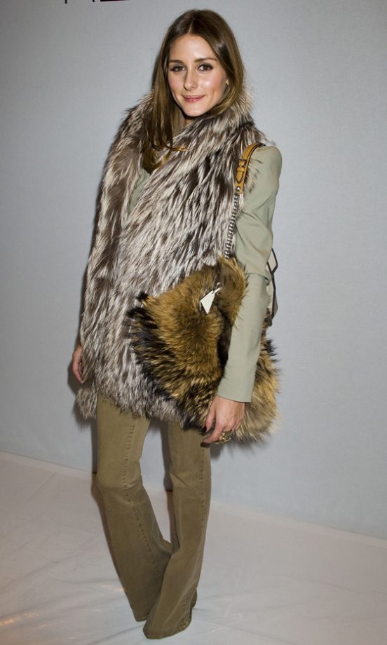 Olivia Palermo Looked Fab At Rebecca Minkoff's Fashion Show AW12