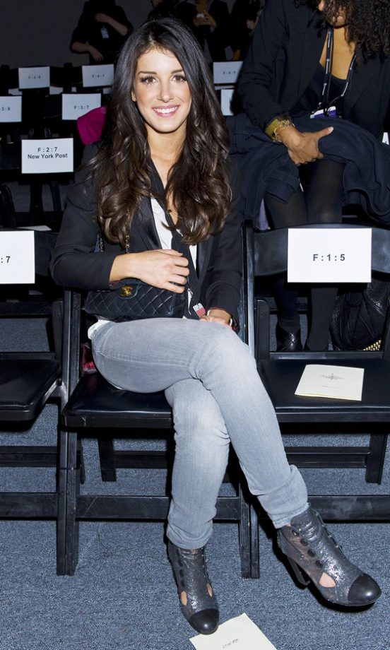 Shenae Grimes At Tracy Reese's Fashion Show AW12