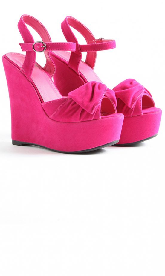Missguided SS12 Pink Strappy Sandals