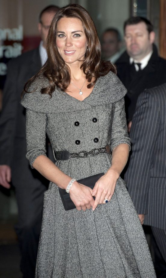Kate Middleton Chose Another Fab High Street Fashion Buy In A Jesire Coat, 2012