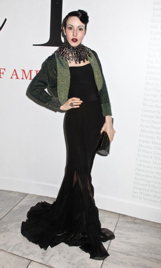 All Eyes Were On Michelle Harper At New York Fashion Week AW12