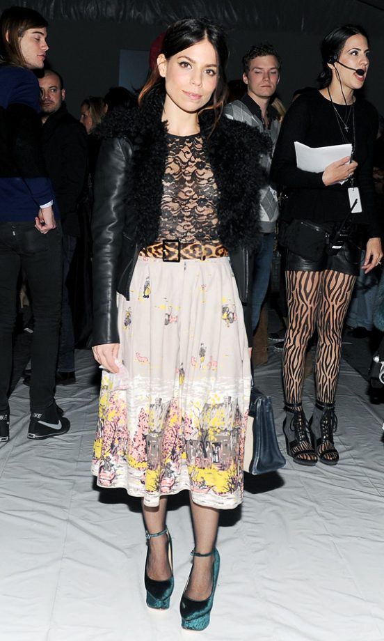 Ally Hilfiger At The Timo Weiland Fashion Show AW12