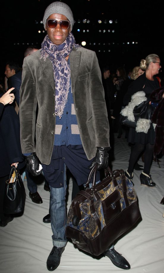 Miss Jay Alexander At Carolina Herrera's Fashion Show AW12