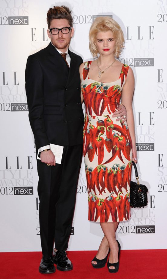 Henry Holland And Pixie Geldof At The Elle Style Awards 2012