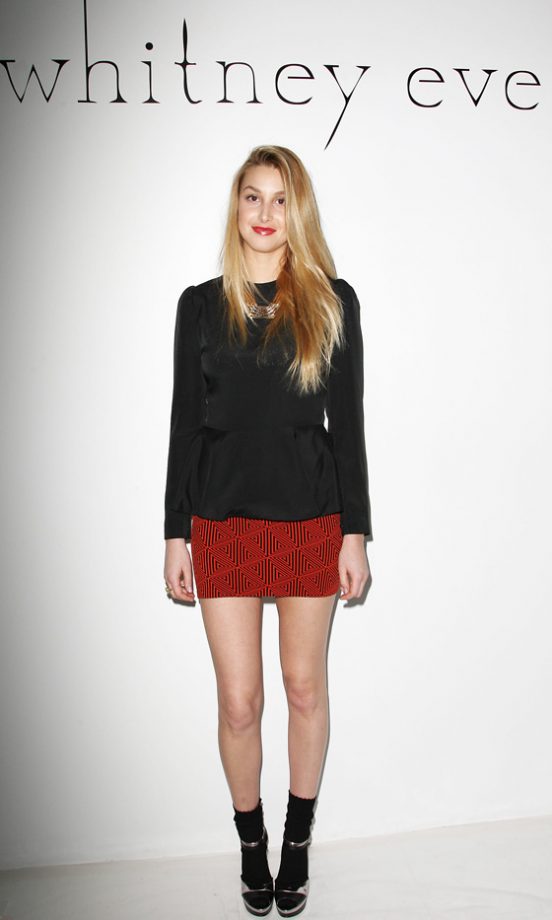 Whitney Port Looked Casually Cool At Her Whitney Eve Fashion Show AW12