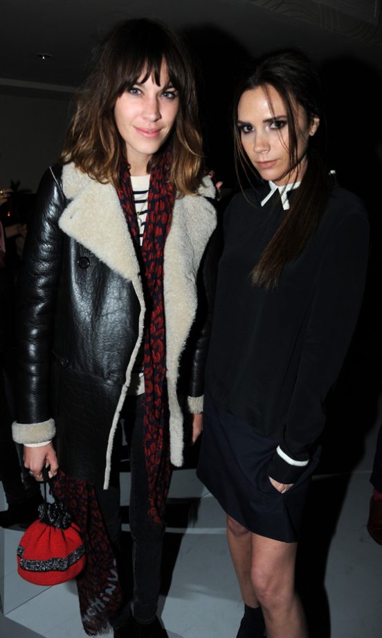 Alexa Chung With Victoria Beckham At The Victoria, Victoria Beckham Fashion Launch, 2012