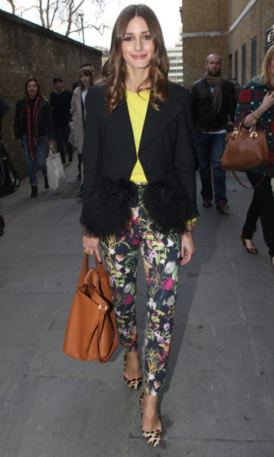 Olivia Palermo At The Topshop Unique Fashion Show AW12