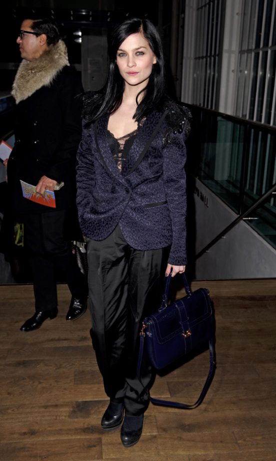 Leigh Lezark At The Matthew Williamson Fashion Show AW12