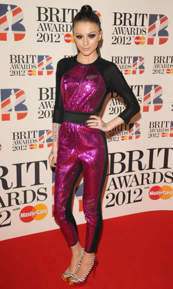 Cher Lloyd At The Brit Awards 2012