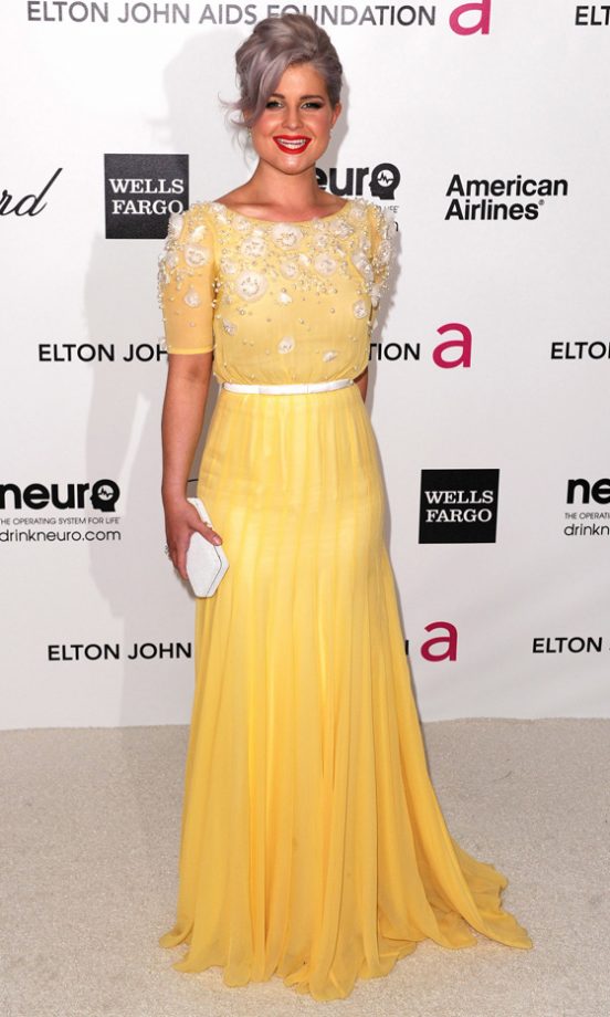 Kelly Osbourne At Elton John's AIDS Foundation Oscar Party 2012