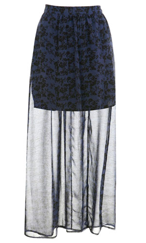 We're bagging this Miss Selfridge lace print skirt in the sale!