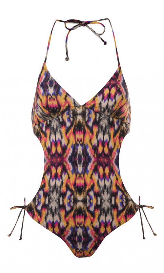 Primark Aztec Cut Out Swimsuit £8, Instore End Of March