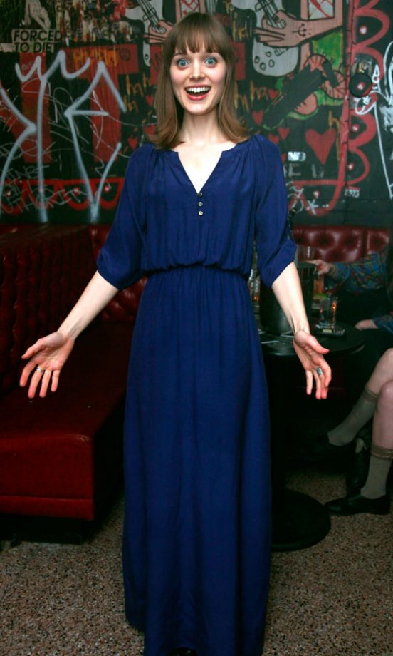 Bella Heathcote Looks Ethereal In A Floaty Blue Gown, 2012
