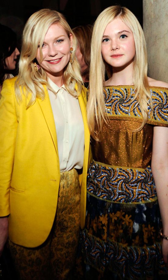Elle Fanning And Kirsten Dunst, 2012