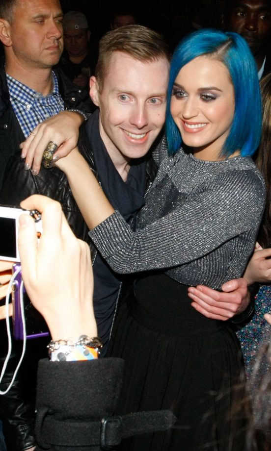 Katy Perry With A Fan In London, March 2012