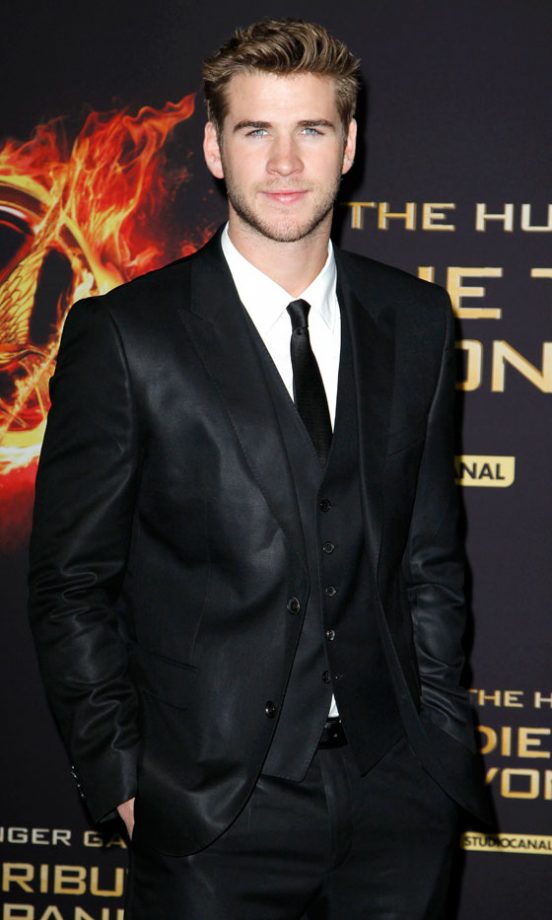 Liam Hemsworth At Berlin Hunger Games Premiere, March 2012