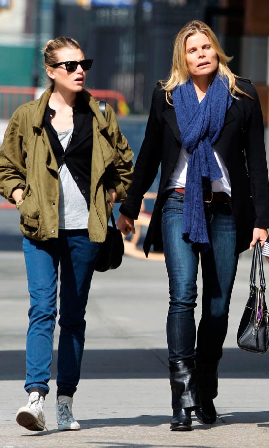 Mariel Hemingway Out With Daughter Dree, Good Looks Run In The Family! 2012