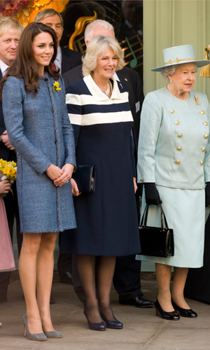 Stylish while shopping! Kate Middleton wraps up in a Missoni coat while at Fortnum And Mason