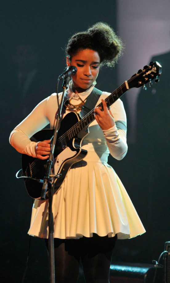 Liane La Havas On Later With Jools Holland Wearing A Gorgeous Circle Skirt, 2012
