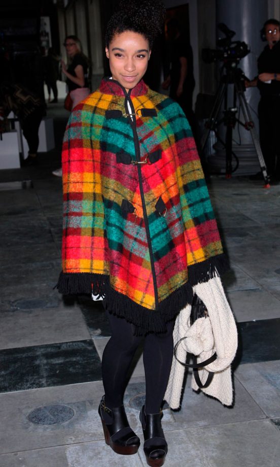 Singer Lianne La Havas Shows Off A Colourful Cape