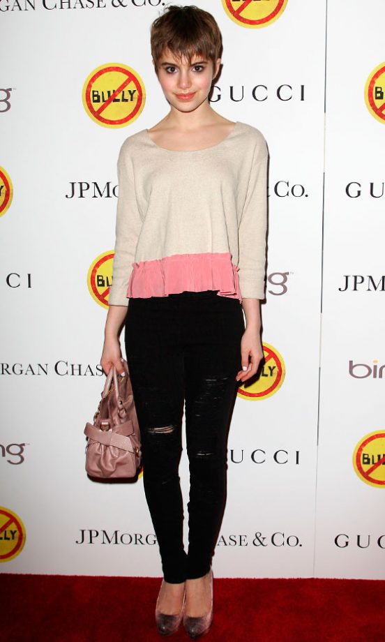 Sami Gayle At The Bully Film Screening In New York, 2012